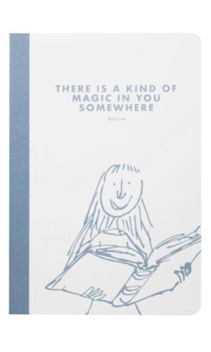 Matilda Roald Dahl Notebook - A5 Notebook (Softcover) - Roald Dahl - HALF MOON BAY-  5055453416378