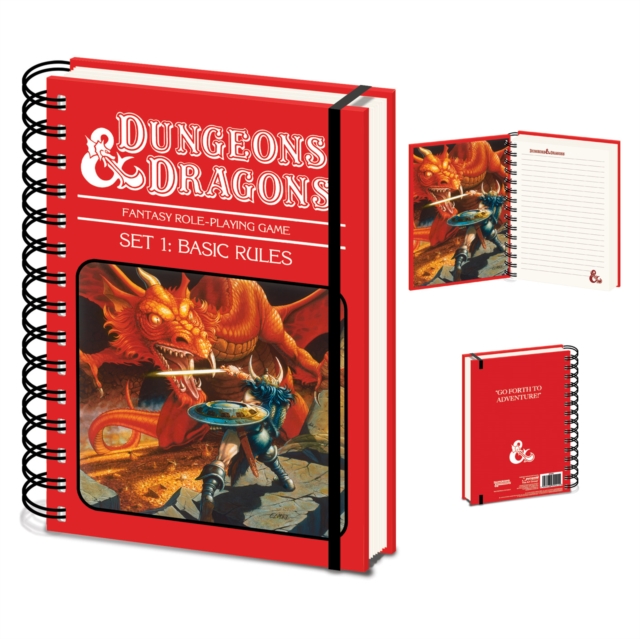 DUNGEONS AND DRAGONS (NOTEBOOK)