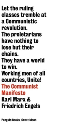 Couverture de "The Communist Manifesto (Penguin Great Ideas) - Karl Marx, Friedrich Engels  - 9780141018935 "