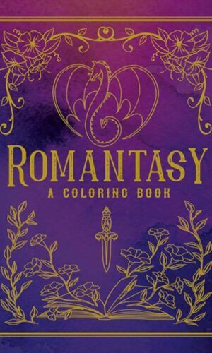 Couverture de "Romantasy a Coloring Book - Dover Publications - 9780486853383"
