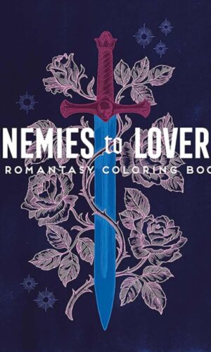 Couverture de Enemies to Lovers : a Romantasy Coloring Book - Various Authors