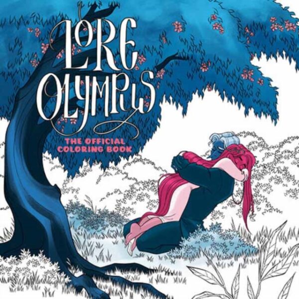 Couverture de Lore Olympus : The Official Coloring Book