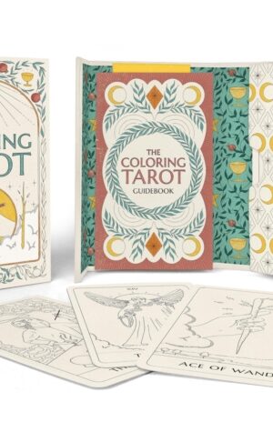 The Coloring Tarot Cards : A Deck and Guidebook to Color and Create - Sarah Lyons - illustrated by Harriet Lee-Merrion - 9780762484287