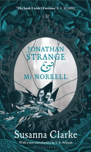 Couverture de Jonathan Strange & Mr Norrell de Susanna Clarke, hardback, édition 20 ans