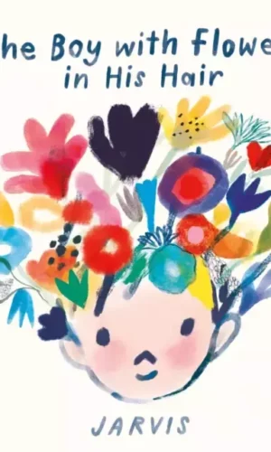 BOY WITH FLOWERS IN HIS HAIR