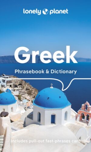 Couverture de GREEK PHRASEBOOK AND DICTIONNARY - 9781788688307