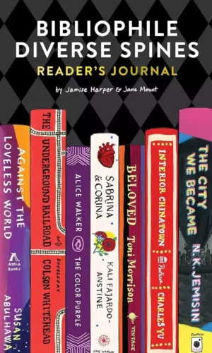 BIBLIOPHILE DIVERSE SPINE READER'S JOURNAL (NOTEBOOK)