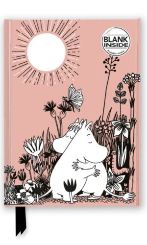 The Moomin Love Notebook Blank - Flame Tree - 9781804176559