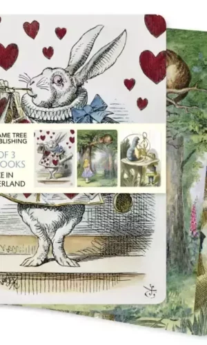 ALICE IN WONDERLAND (NOTEBOOK SET OF 3 MINI)