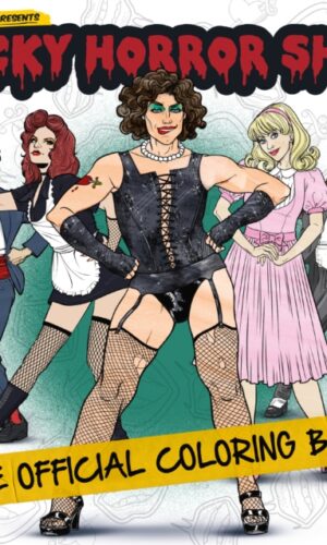 Couverture de ROCKY HORROR SHOW: THE COLORING BOOK - 9781835411353