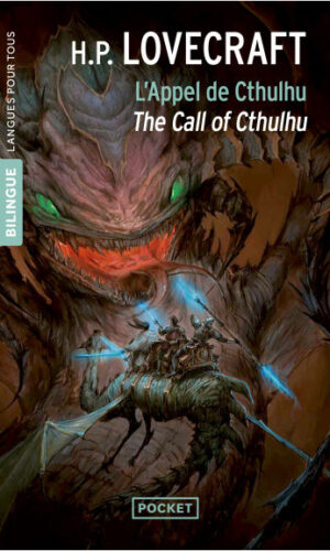 Couverture de la version bilingue de The Call of Cthullu