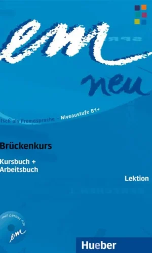 em neu 2008 Bruckenkurs - Kursbuch + Arbeitsbuch, lektion 6-10, mit lerner CD - ed Hueber - 9783195516969