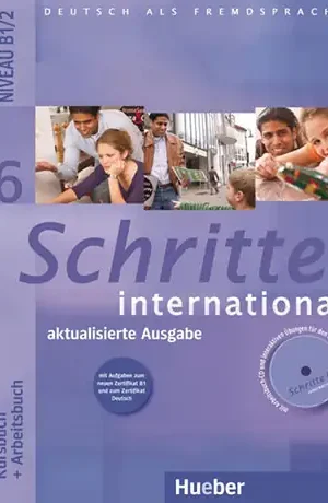 SCHRITTE INTERNATIONAL 6 - Kursbuch + Arbeitsbuch - ed. Hueber - 9783197018560